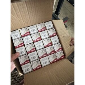 Satco S3866 7W 12V Clear Flame Tip Candelabra Bulbs – Box of 25 – New